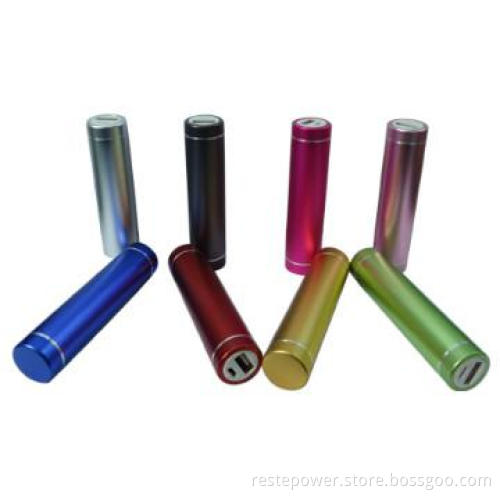 Mini portable power bank/charger with LED torch for all mobile phone